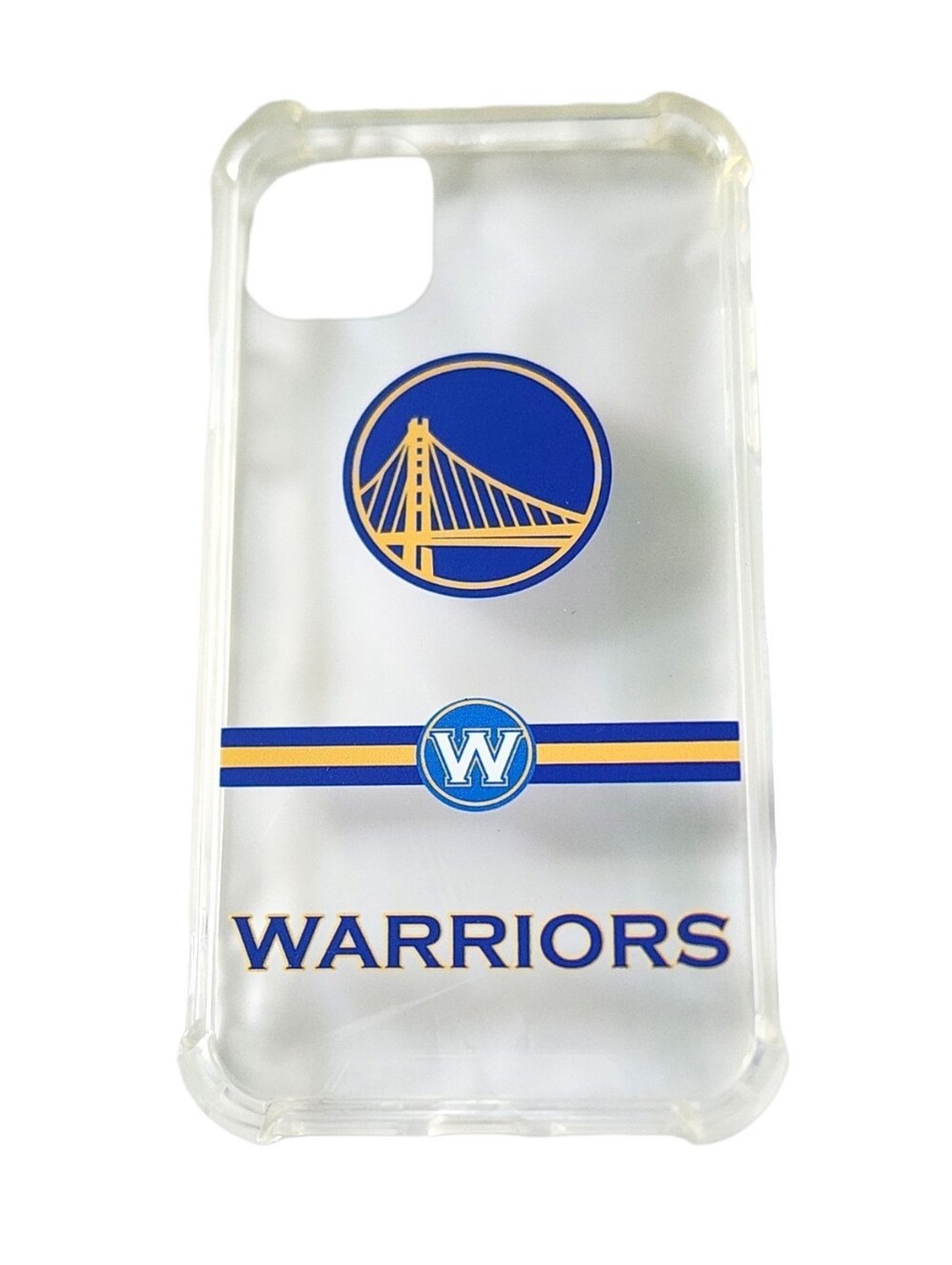 Skinit Golden State Warriors clear Case For iPhone 11